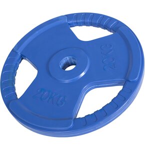 Obciążenie GORILLA SPORTS Grip 30 (20 kg) Niebieski