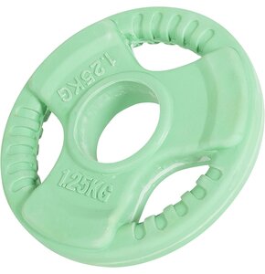Obciążenie GORILLA SPORTS Grip 51 (1.25 kg) Miętowy