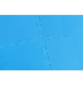 Mata pod sprzęt fitness GORILLA SPORTS 100616 (120 x 240 cm ) Niebieski