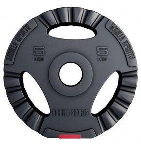 Obciążenie GORILLA SPORTS Olympia Grip (5 kg)