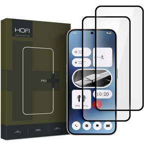 Szkło hartowane HOFI Glass Pro+ do Nothing Phone 2A Czarny (2 szt.)