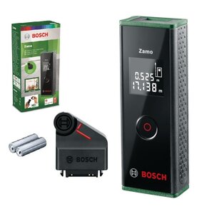 Dalmierz laserowy BOSCH Zamo III 0603672705 + Adapter (edycja limitowana)