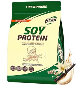 Odżywka białkowa 6PAK Soy protein Lody waniliowe (700 g)