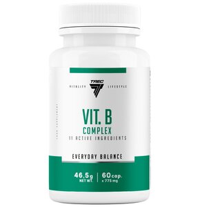 Kompleks witamin TREC NUTRITION Vitality Vit. B Complex (60 kapsułek)