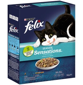 Karma dla kota FELIX Seaside Sensations Łosoś z warzywami 1 kg