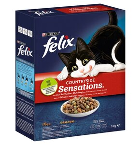 Karma dla kota FELIX Countryside Sensation Wołowina 1 kg