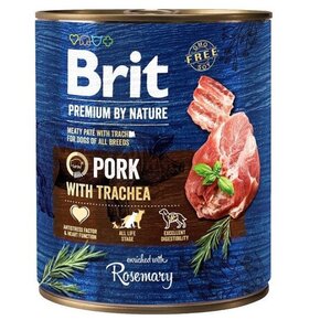 Karma dla psa BRIT Premium By Nature Wieprzowina z tchawicą 800 g