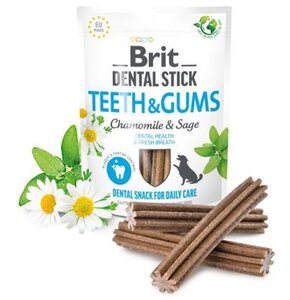 Przysmak dla psa BRIT Dental Stick Teeth&Gums Chamomile 251 g