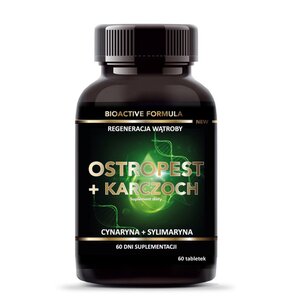 Suplement na trawienie INTENSON Ostropest + Karczoch (60 tabletek)
