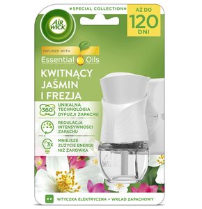 Wkład do elektrycznego odświeżacza powietrza AIR WICK Kwitnący Jaśmin i Frezja 19 ml komplet