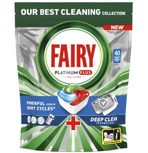 Kapsułki do zmywarki FAIRY Platinum Plus All in One Blue - 40 szt.