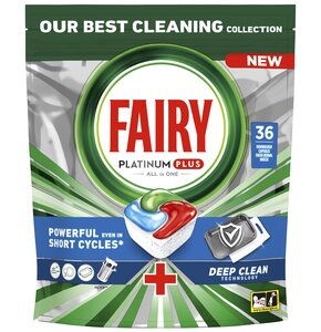 Kapsułki do zmywarki FAIRY Platinum Plus All in One Blue - 36 szt.