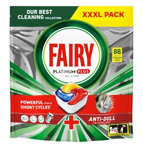 Kapsułki do zmywarki FAIRY Platinum Plus All in One Lemon - 88 szt.
