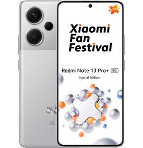 Smartfon XIAOMI Redmi Note 13 Pro+ 12/512GB 5G 6.67" 120Hz Srebrny
