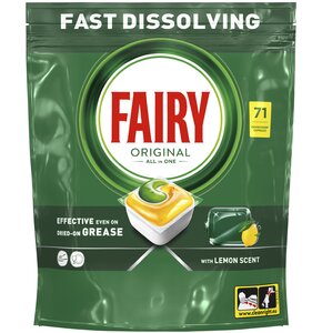 Kapsułki do zmywarki FAIRY Original All in One Lemon - 71 szt.