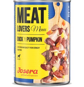 Karma dla psa JOSERA Meat Lovers Menu Kaczka z dynią (6 x 800 g)