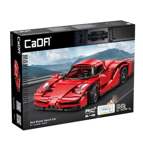 Klocki konstrukcyjne CADA Red Blade Sport Car Zdalne sterowanie C51304W