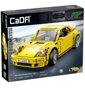 Klocki plastikowe CADA Samochód miejski RUF CTR C62003W
