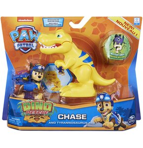 Zestaw figurek SPIN MASTER Psi Patrol Chase Dino Rescue i Tyranzaur 6058512