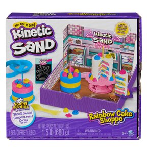 Piasek kinetyczny SPIN MASTER Kinetic Sand Rainbow Cake Shoppe