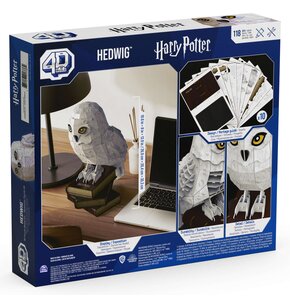 Puzzle 3D SPIN MASTER Sowa Hedwiga Buld (118 elementów)