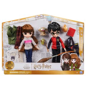 Zestaw figurek SPIN MASTER Harry Potter i Hermiona + akcesoria