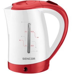 Czajnik SENCOR SWK 150RD Biało-czerwony
