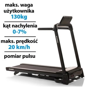 Bieżnia elektryczna HAMMER FlyRun 2.0 3309.71W 20km/h