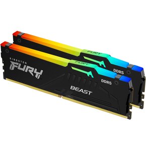 Pamięć RAM KINGSTON Fury Beast Black RGB XMP 32GB (2x16GB) 6000MHz