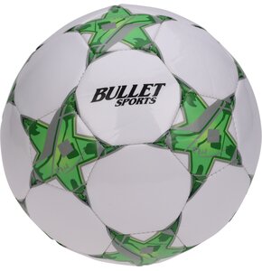 Piłka nożna PENN Bullet Star (rozmiar 5) Biało-zielony