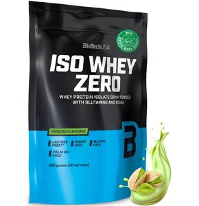 Odżywka białkowa BIOTECH Iso Whey Zero Pistacjowy (500 g)