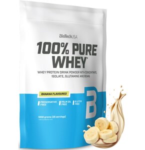 Odżywka białkowa BIOTECH 100 Pure Whey Bananowy (1000 g)