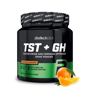 Booster testosteronu BIOTECH TST + GH Pomarańczowy (300 g)