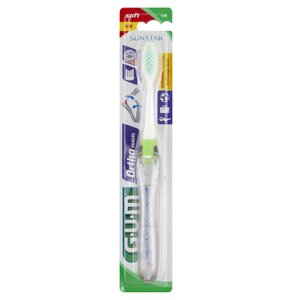 Szczoteczka do zębów SUNSTAR GUM Ortho Travel 125 Biało-zielony