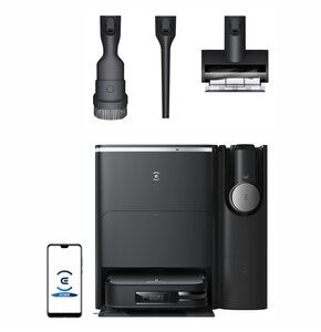 Robot sprzątający ECOVACS Deebot X2 Combo Czarno- srebrny