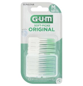 Szczoteczka międzyzębowa SUNSTAR GUM Soft-Picks Original M (50 sztuk)