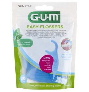 Nić dentystyczna SUNSTAR GUM Easy Flossers (30 sztuk)
