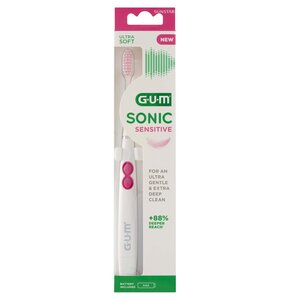 Szczoteczka soniczna SUNSTAR GUM Sensitive 4101 Biały