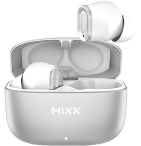 Słuchawki dokanałowe MIXX StreamBuds Custom 1 Biało-srebrny