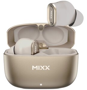 Słuchawki dokanałowe MIXX StreamBuds Custom 1 Szaro-złoty