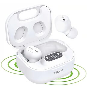 Słuchawki douszne MIXX StreamBuds Dots Charge Biały