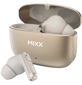 Słuchawki dokanałowe MIXX StreamBuds Custom 3  Szaro-złoty