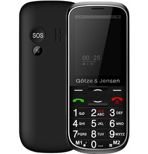 Telefon GÖTZE & JENSEN GFE37 Czarny