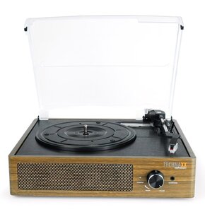 Gramofon TECHNAXX TX-186 Bluetooth USB Brązowy