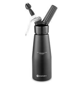 Syfon do bitej śmietany HENDI 588420 Kitchen Liine 0.5 L Czarny