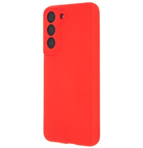 Etui TECTO SHIELD Silicon Soft do Samsung Galaxy S22 Czerwony