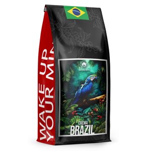 Kawa ziarnista BLUE ORCA COFFEE Brazylia Crema 1 kg