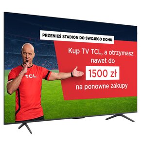 Telewizor TCL 75C655 75" QLED 4K Google TV Dolby Vision Dolby Atmos HDMI 2.1