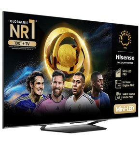 Telewizor HISENSE 55U7NQ 55" MINILED 4K 144Hz VIDAA Full Array Dolby Atmos Dolby Vision HDMI 2.1