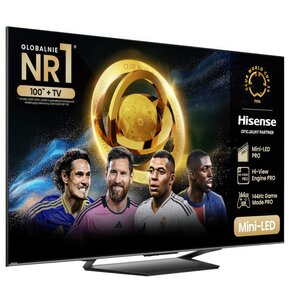 Telewizor HISENSE 75U7NQ 75" MINILED 4K 144Hz VIDAA Full Array Dolby Atmos Dolby Vision HDMI 2.1